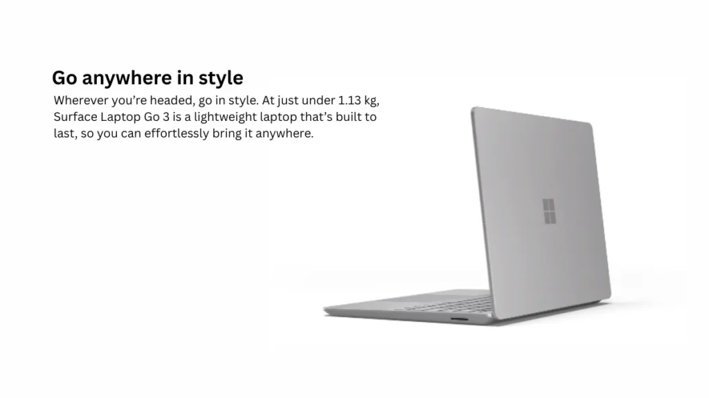 Surface Laptop Go 3