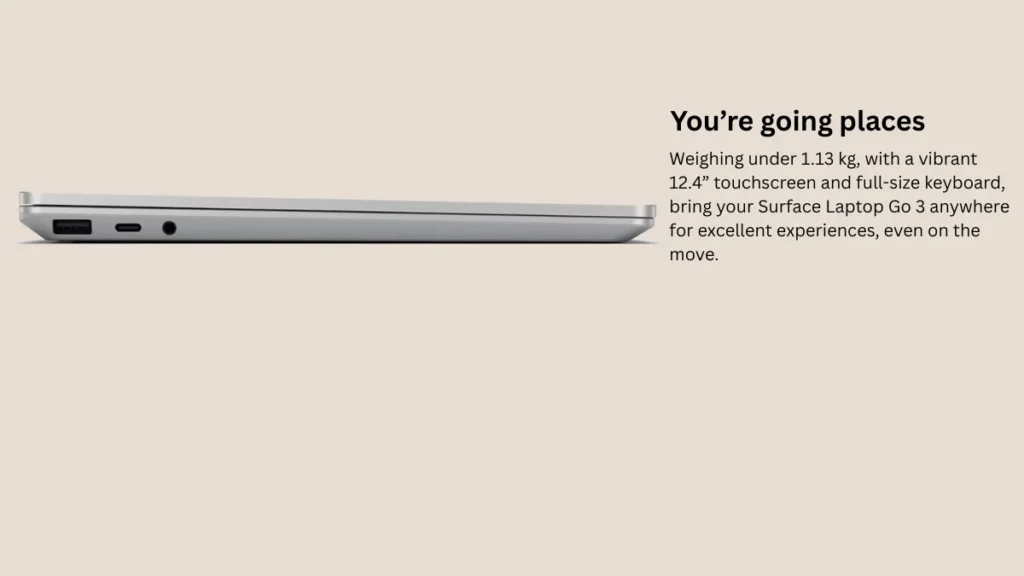 Surface Laptop Go 3